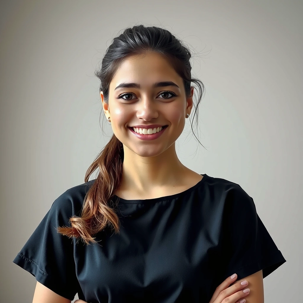 Portrait of Anya Sharma, Lead Product Developer