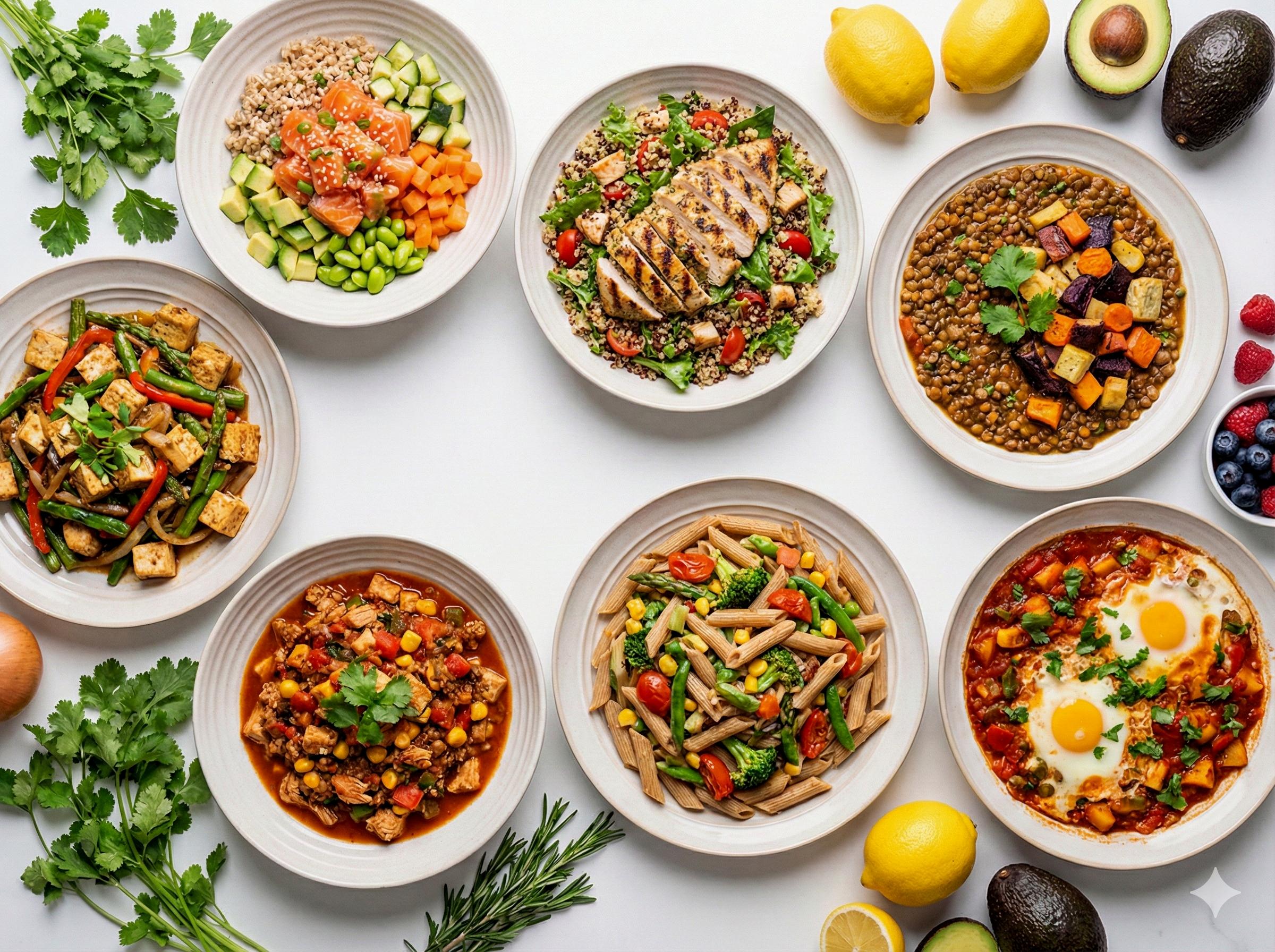 Menus hebdomadaires personnalisés